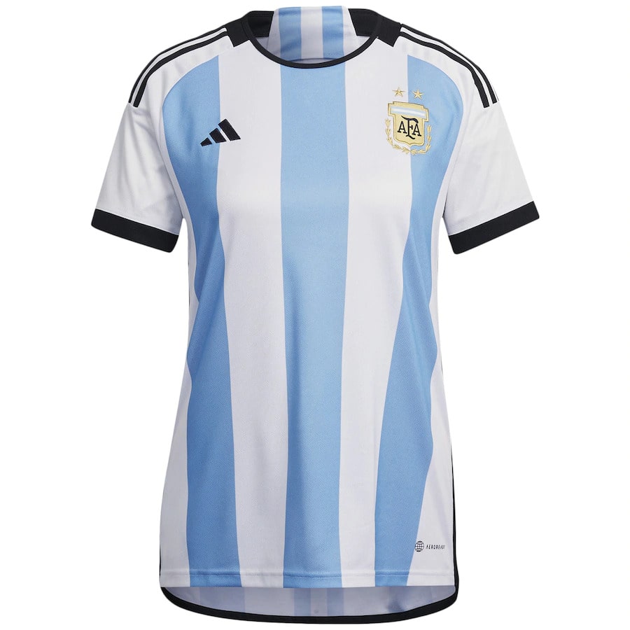 MAILLOT ARGENTINE FEMME DOMICILE COUPE DU MONDE 2022