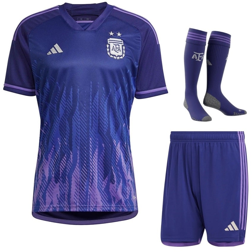 MAILLOT ENFANT ARGENTINE AWAY COUPE DU MONDE 2022