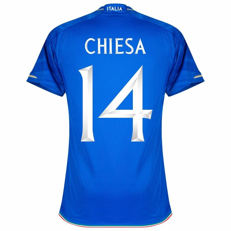 MAILLOT ITALIE DOMICILE 2023 2024 CHIESA MAILLOT ITALIE DOMICILE 2023 2024 CHIESA