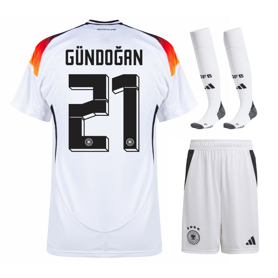 Maillot Kit Enfant Allemagne Domicile 2024 2025 Gundogan