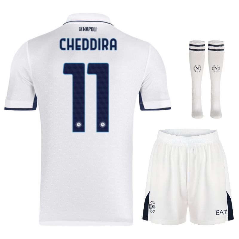 Maillot Kit Enfant Naples Exterieur 2024 2025 Cheddira
