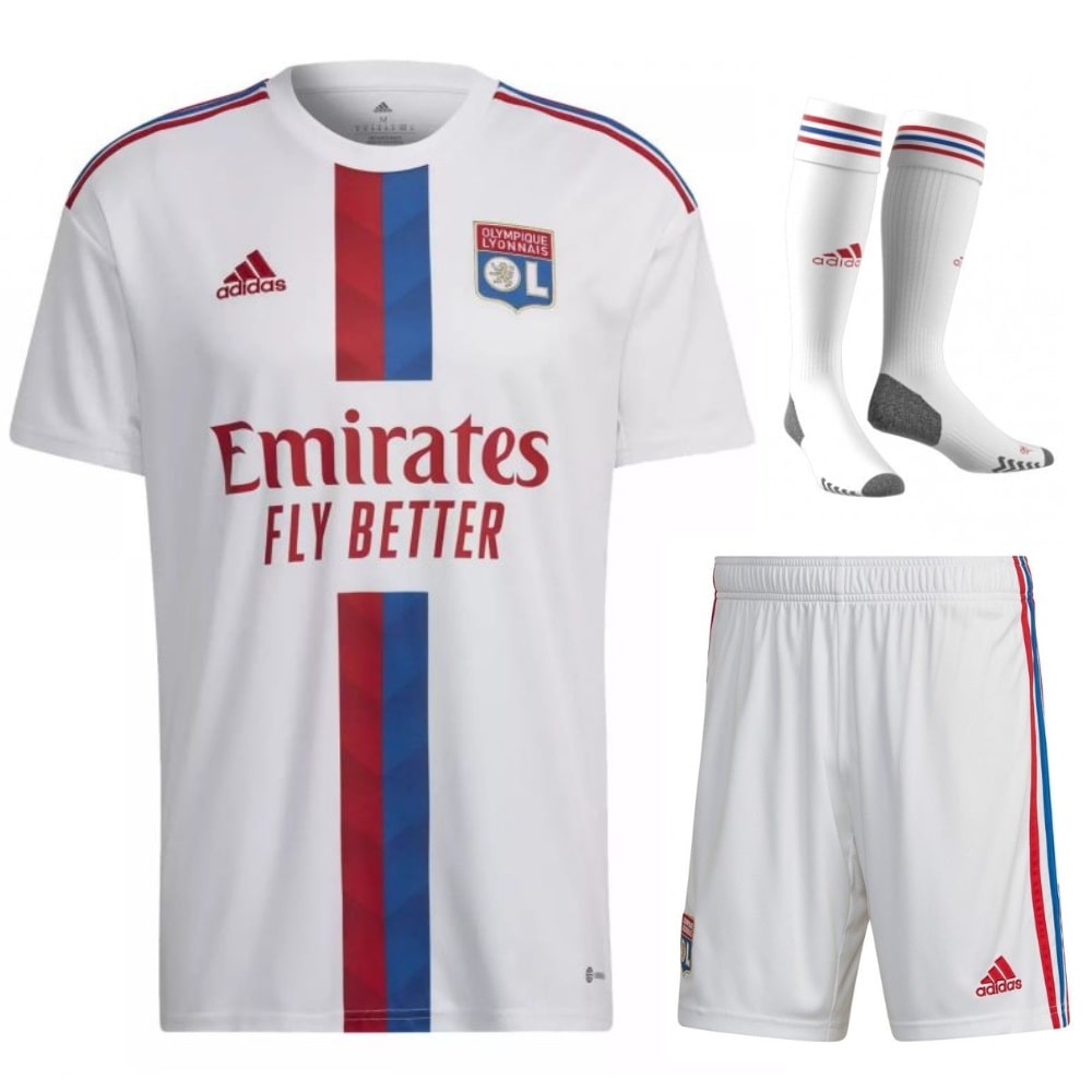 Maillot Kit Enfant OL Domicile 2022 2023
