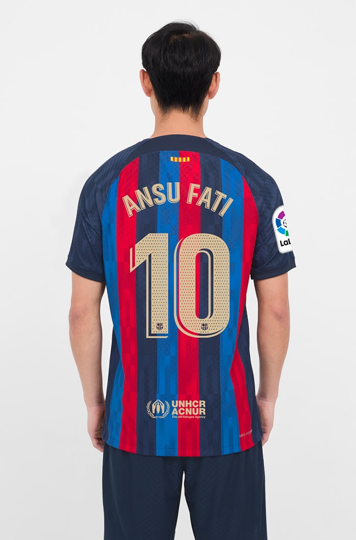 MAILLOT FC BARCELONE DOMICILE ANSU FATI 2022 2023