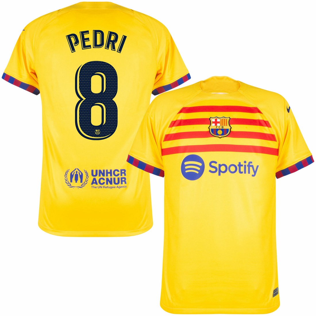 MAILLOT FC BARCELONE FOURTH PEDRI 2022 2023