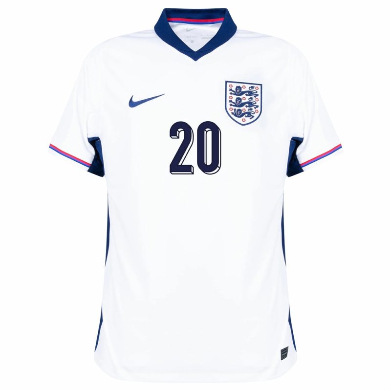 Maillot Angleterre Domicile 2024 2025 Foden