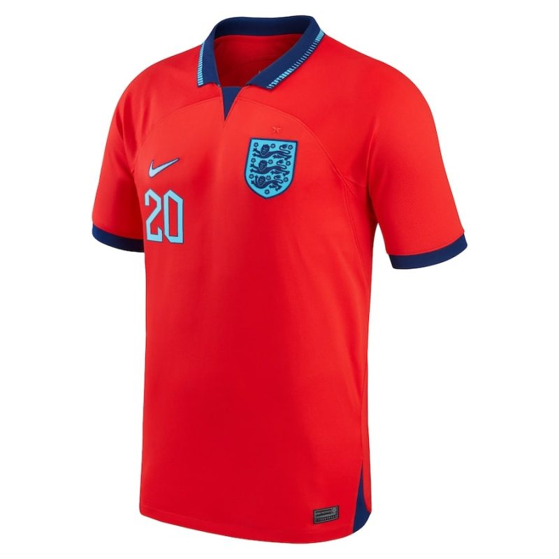 MAILLOT ANGLETERRE EXTERIEUR COUPE DU MONDE 2022 FODEN