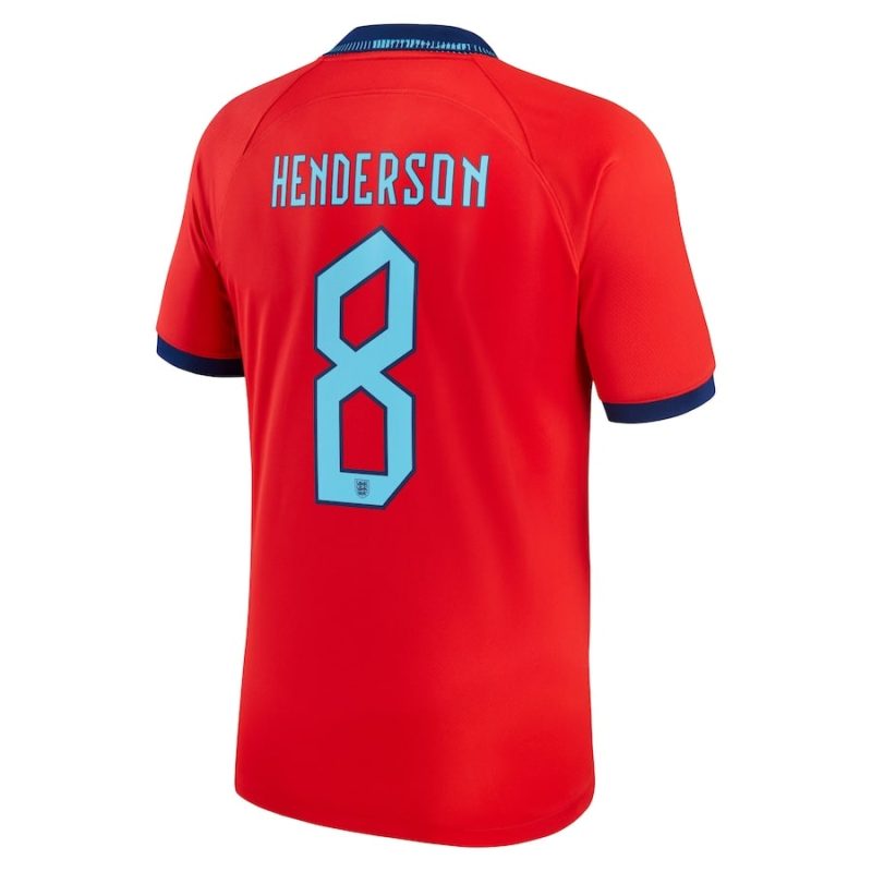 MAILLOT ANGLETERRE EXTERIEUR COUPE DU MONDE 2022 HENDERSON
