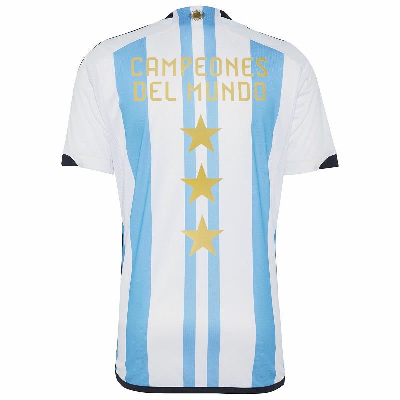 MAILLOT ARGENTINE 3 ETOILES CHAMPION DU MONDE