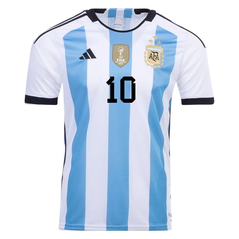 MAILLOT ARGENTINE 3 ETOILES DOMICILE 2022 2023 MESSI
