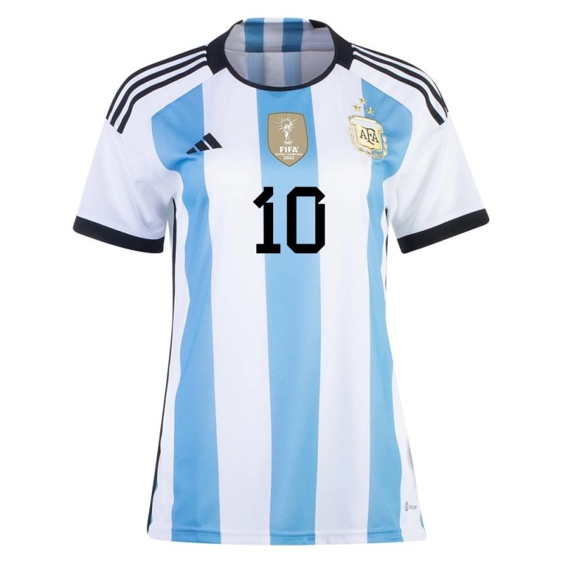 MAILLOT ARGENTINE 3 ETOILES FEMME 2022-23 MESSI