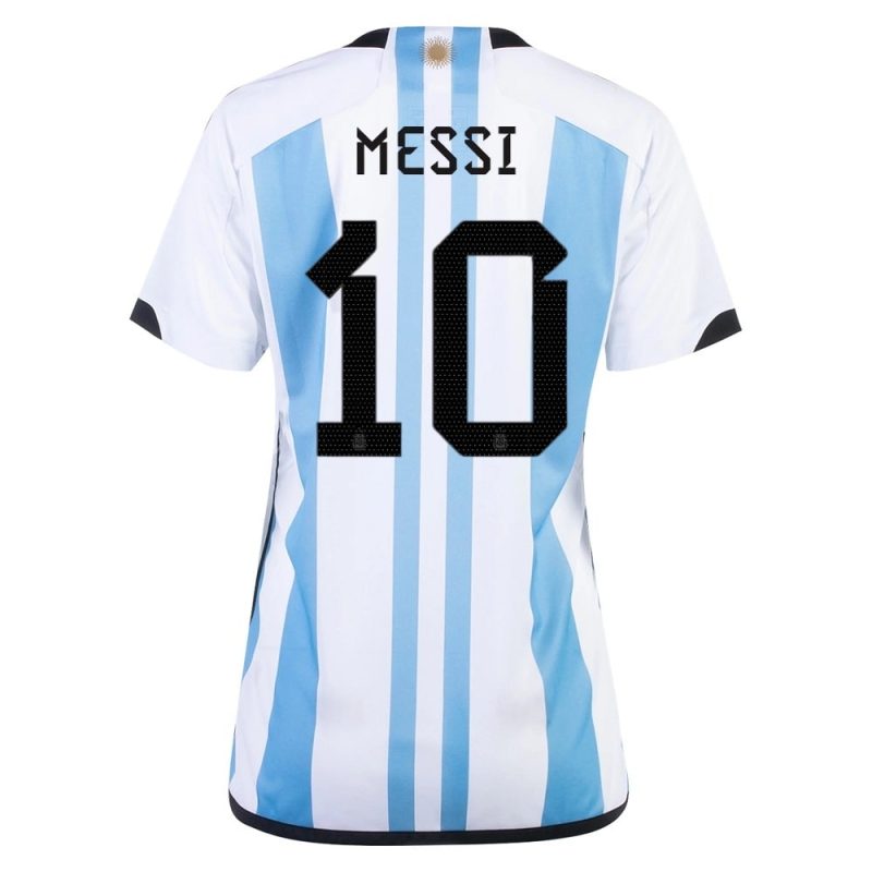 MAILLOT ARGENTINE 3 ETOILES FEMME 2022-23 MESSI