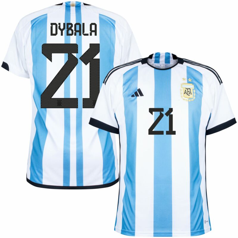 MAILLOT ARGENTINE DOMICILE COUPE DU MONDE 2022 DYBALA MAILLOT ARGENTINE DOMICILE COUPE DU MONDE 2022 DYBALA