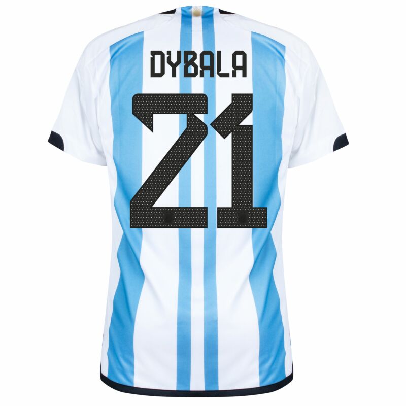 MAILLOT ARGENTINE DOMICILE COUPE DU MONDE 2022 DYBALA MAILLOT ARGENTINE DOMICILE COUPE DU MONDE 2022 DYBALA