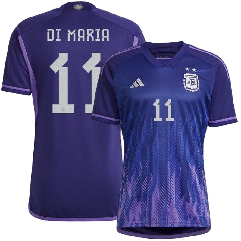 MAILLOT ARGENTINE EXTERIEUR COUPE DU MONDE 2022 DI MARIA