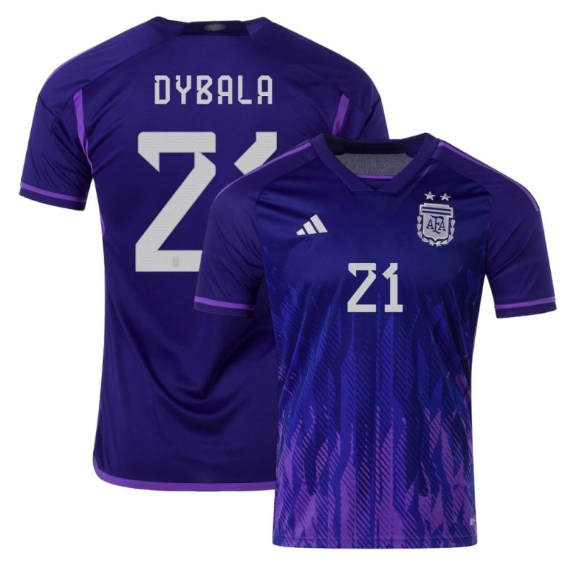 MAILLOT ARGENTINE EXTERIEUR COUPE DU MONDE 2022 DYBALA