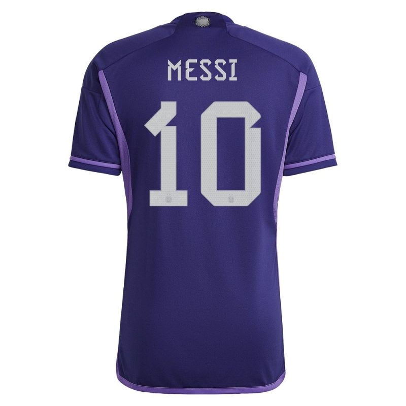 MAILLOT ARGENTINE EXTERIEUR COUPE DU MONDE 2022 MESSI