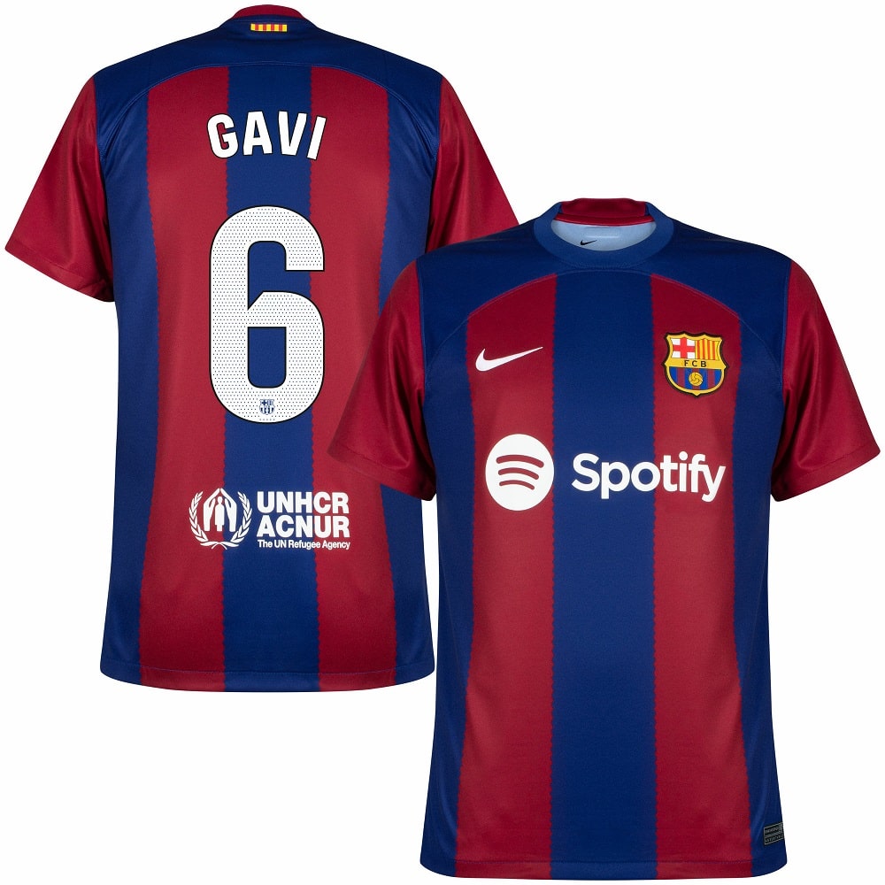 Maillot Barca 2023 2024 Domicile Gavi Maillot Barca 2023 2024 Domicile Gavi