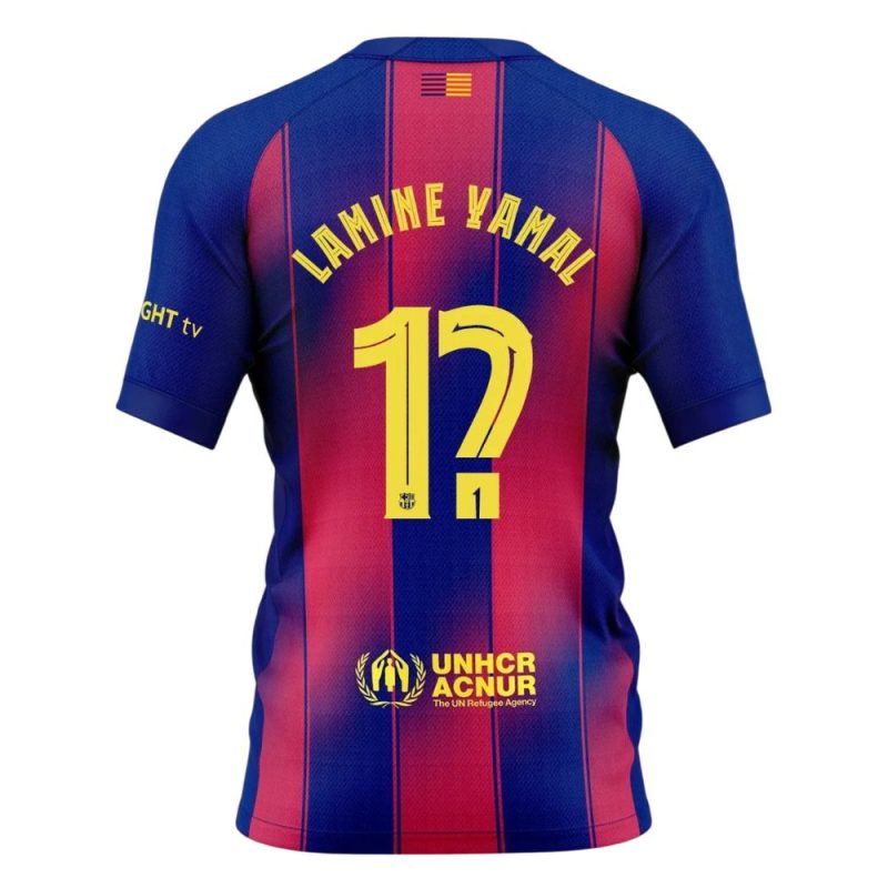 Maillot Barca Domicile 2025 2026 Lamine Yamal 10