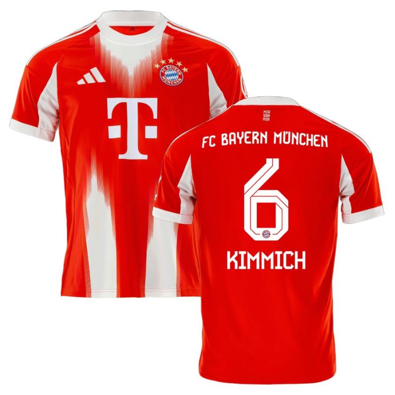 Maillot Bayern Munich Domicile 2025 2026 Kimmich Maillot Bayern Munich Domicile 2025 2026 Kimmich