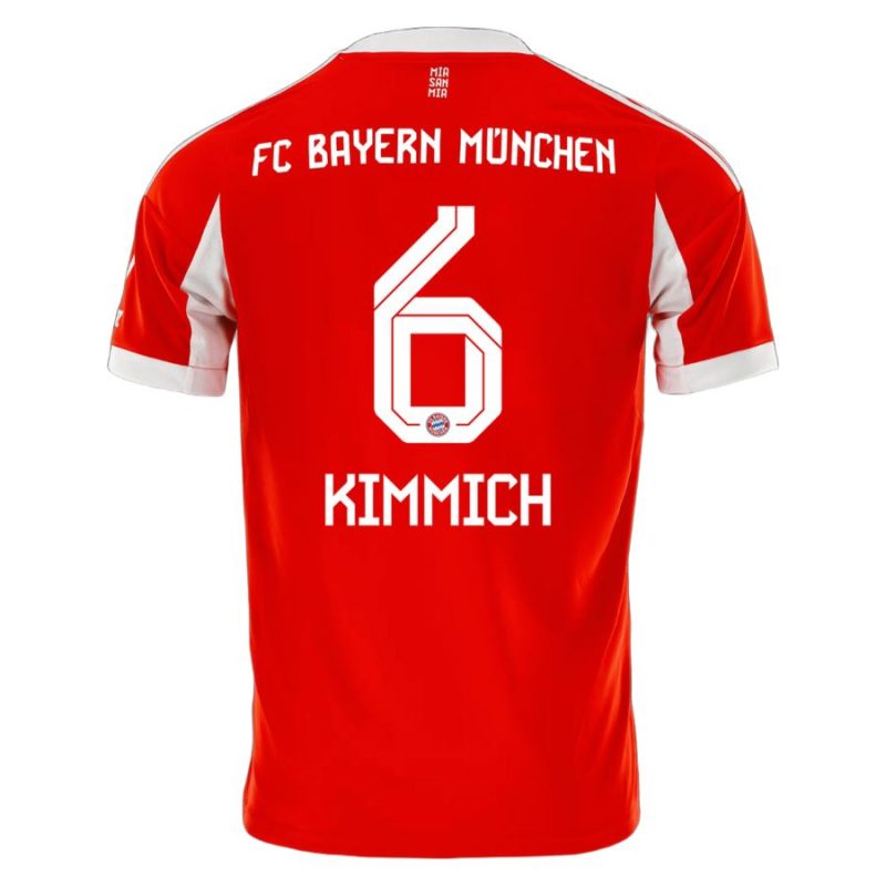 Maillot Bayern Munich Domicile 2025 2026 Kimmich Maillot Bayern Munich Domicile 2025 2026 Kimmich