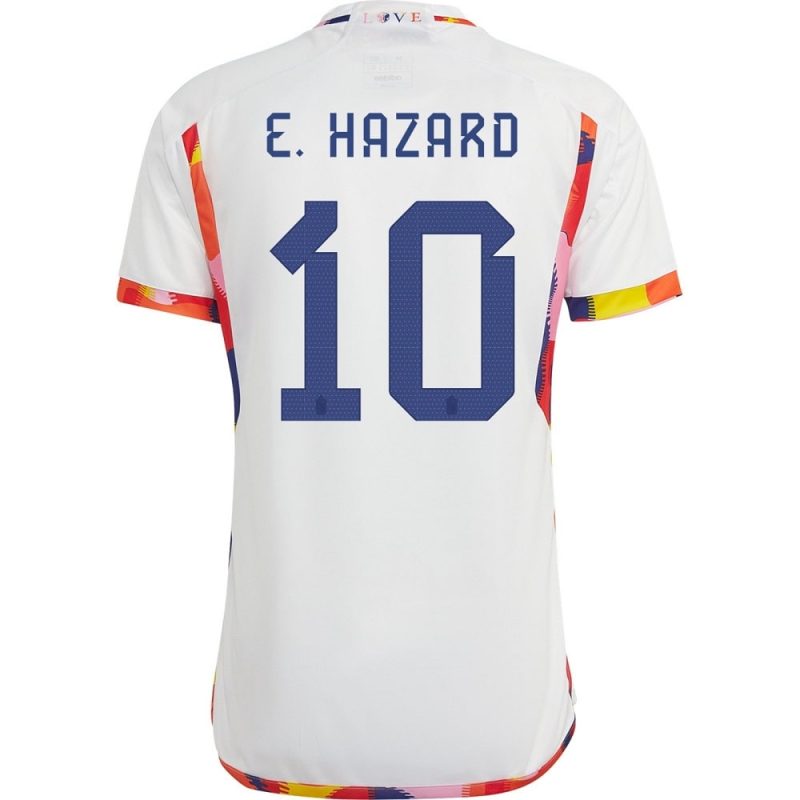 MAILLOT BELGIQUE EXTERIEUR COUPE DU MONDE 2022 E.HAZARD