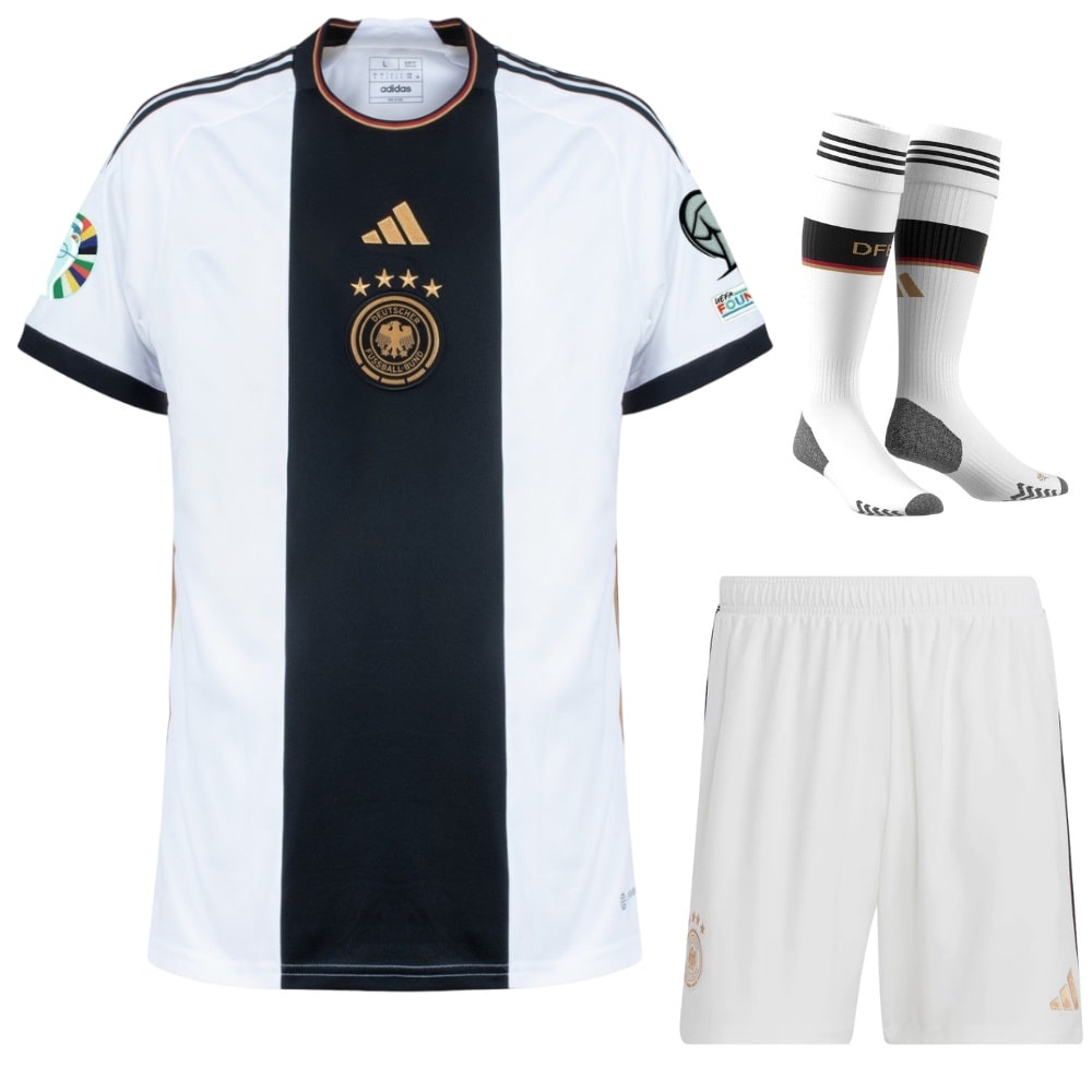 MAILLOT ENFANT ALLEMAGNE DOMICILE EURO 2024 QUALIFICATIONS