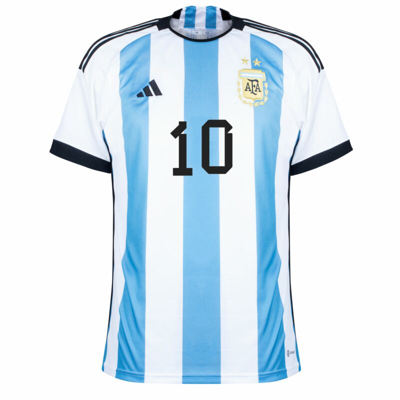 MAILLOT ENFANT ARGENTINE COUPE DU MONDE 2022 MESSI
