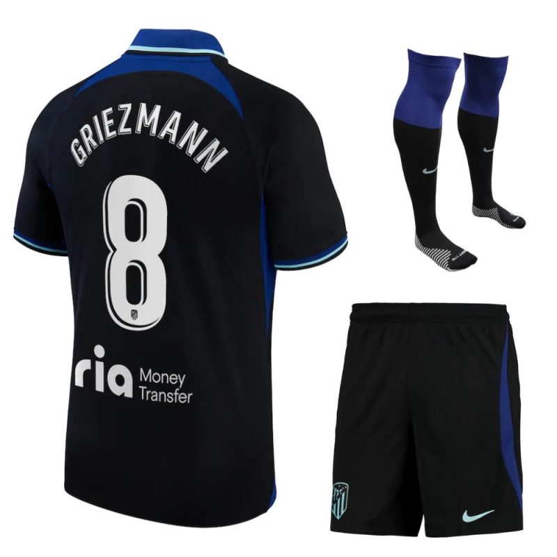 Maillot Enfant Atletico Madrid Exterieur 2022 2023 GRIEZMANN