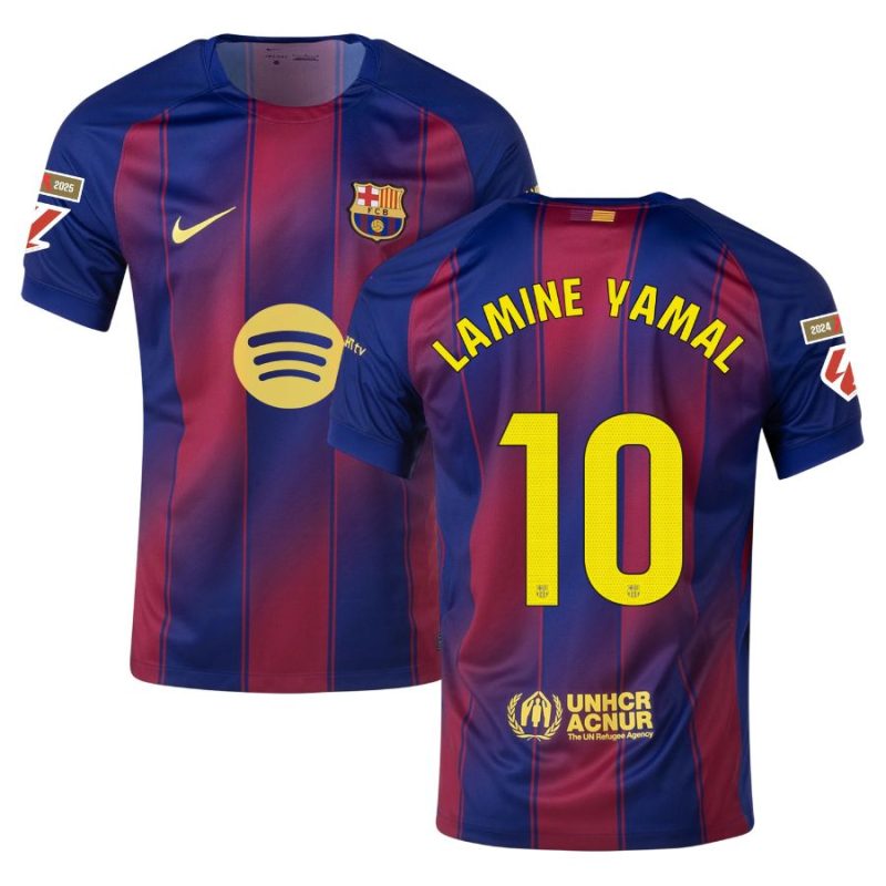Maillot Enfant Barca Domicile 2025 2026 Lamine Yamal La Liga