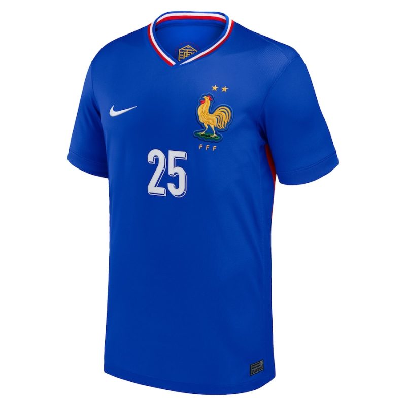 Maillot Enfant Equipe de France Domicile 2024 2025 Cherki Maillot Enfant Equipe de France Domicile 2024 2025 Cherki