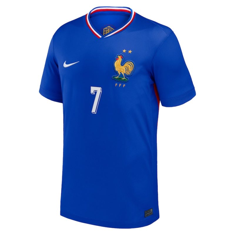 Maillot Enfant Equipe de France Domicile 2024 2025 Griezmann Maillot Enfant Equipe de France Domicile 2024 2025 Griezmann