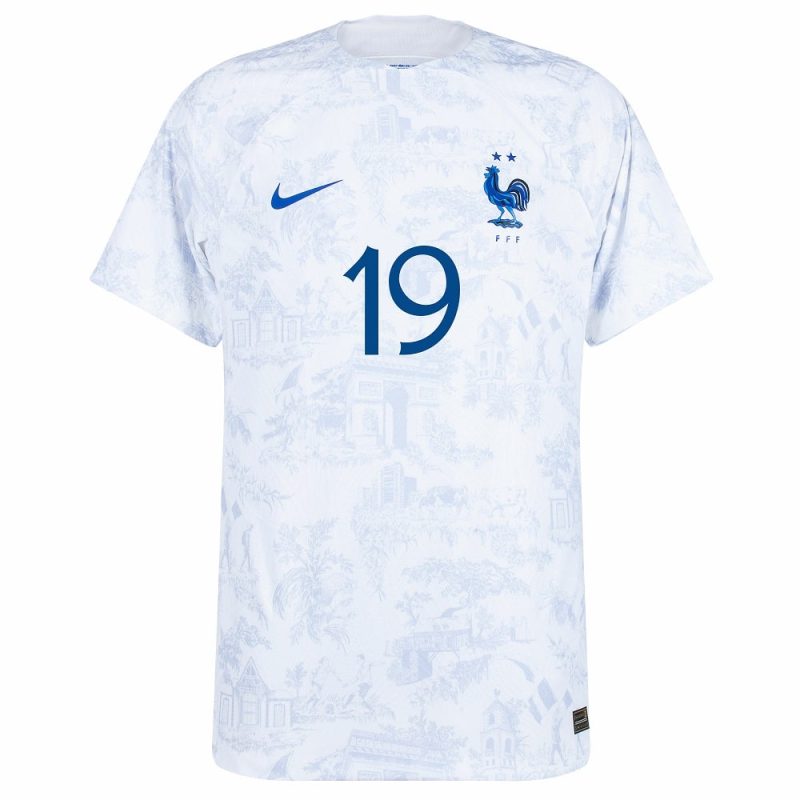 MAILLOT ENFANT EQUIPE DE FRANCE EXTERIEUR COUPE DU MONDE 2022 BENZEMA