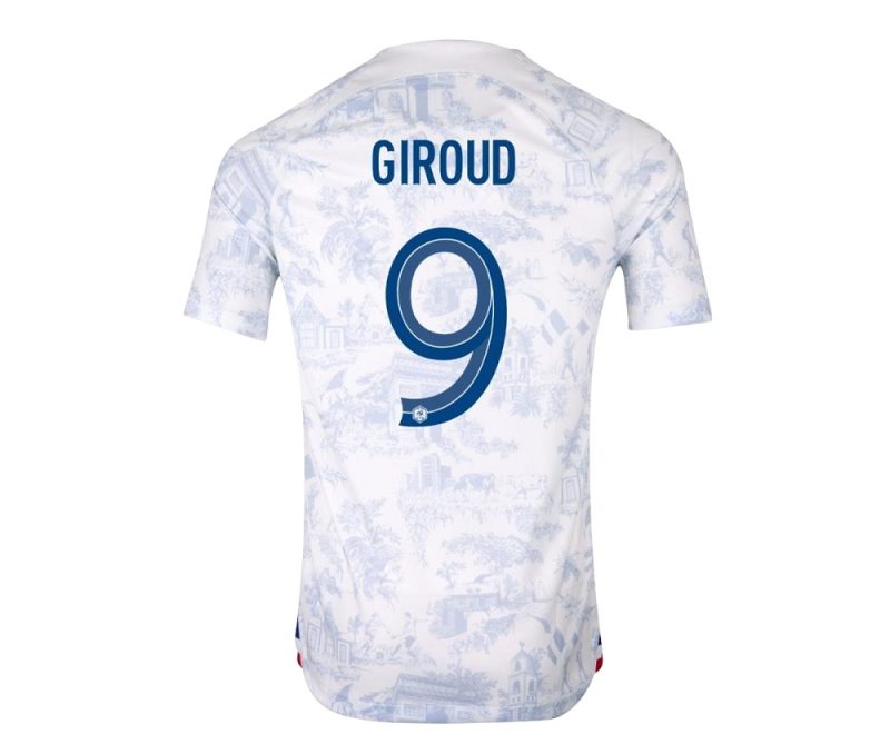 MAILLOT ENFANT EQUIPE DE FRANCE EXTERIEUR COUPE DU MONDE 2022 GIROUD