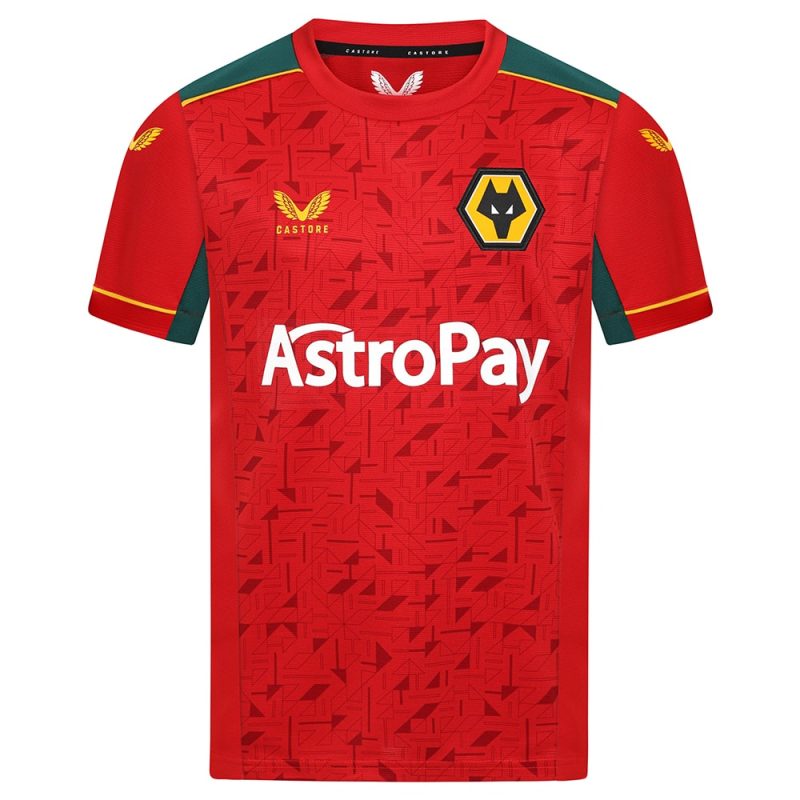 Maillot Enfant Extérieur Wolverhampton 2023 2024