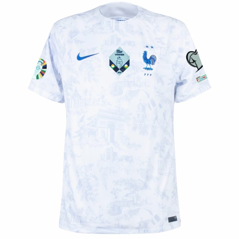 MAILLOT ENFANT FRANCE EXTERIEUR EURO 2024 QUALIFICATIONS