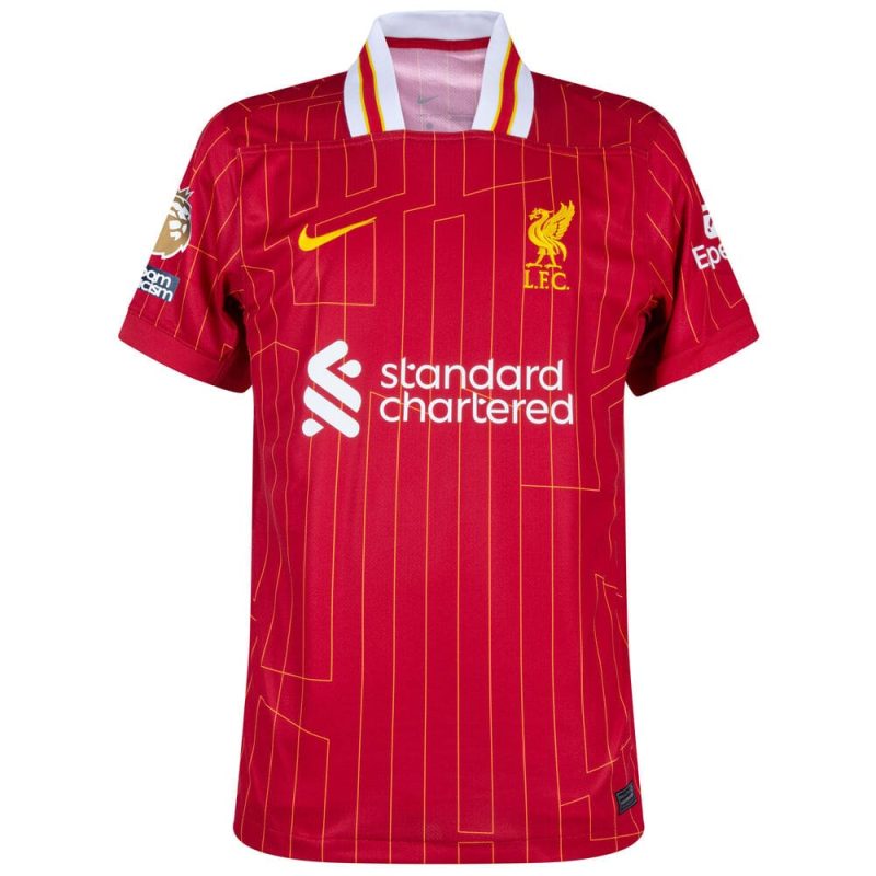 Maillot Enfant Liverpool Domicile 2024 2025 Winners Trophy