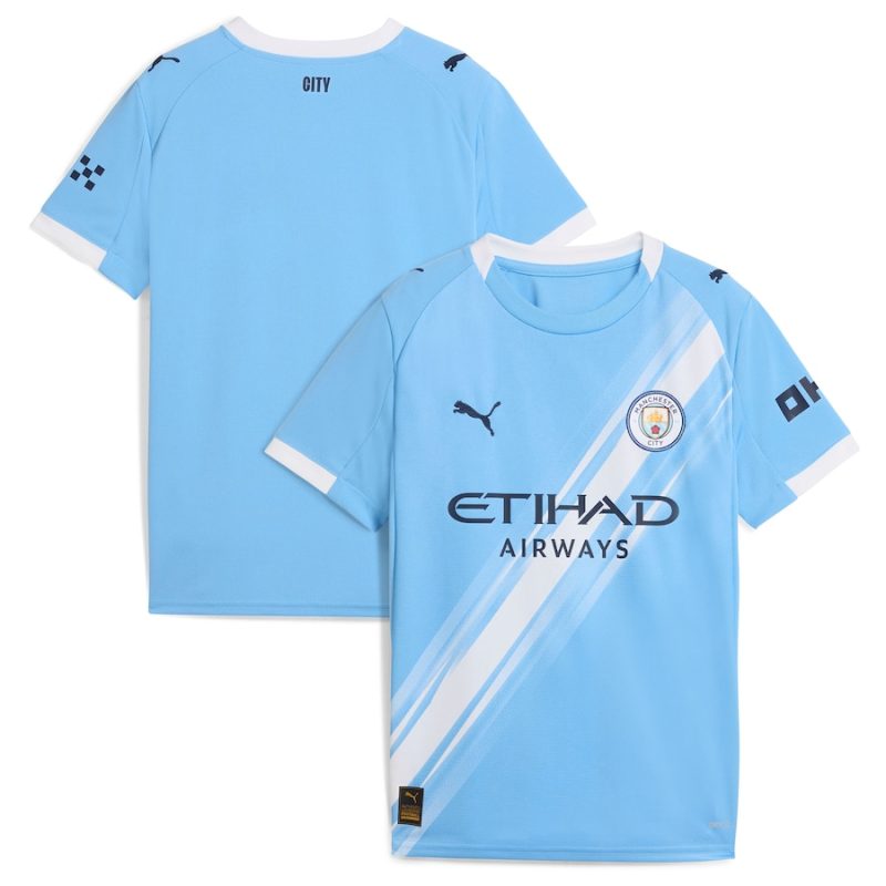 Maillot Enfant Manchester City Domicile 2025 2026
