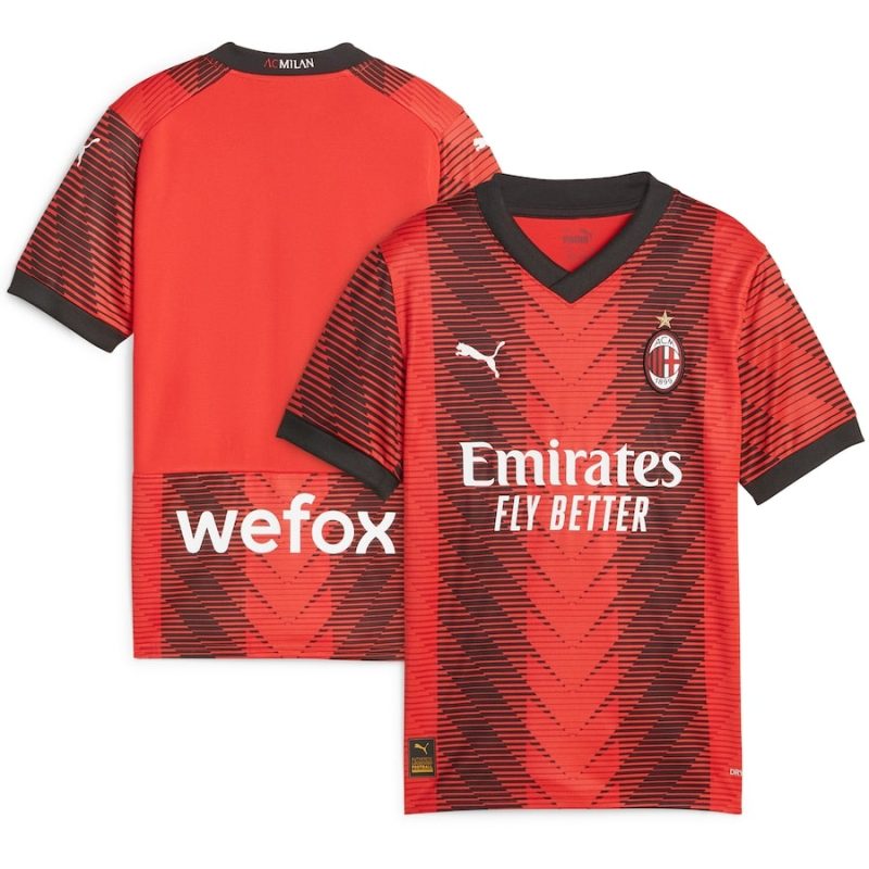 Maillot Enfant Milan AC Domicile 2023 2024