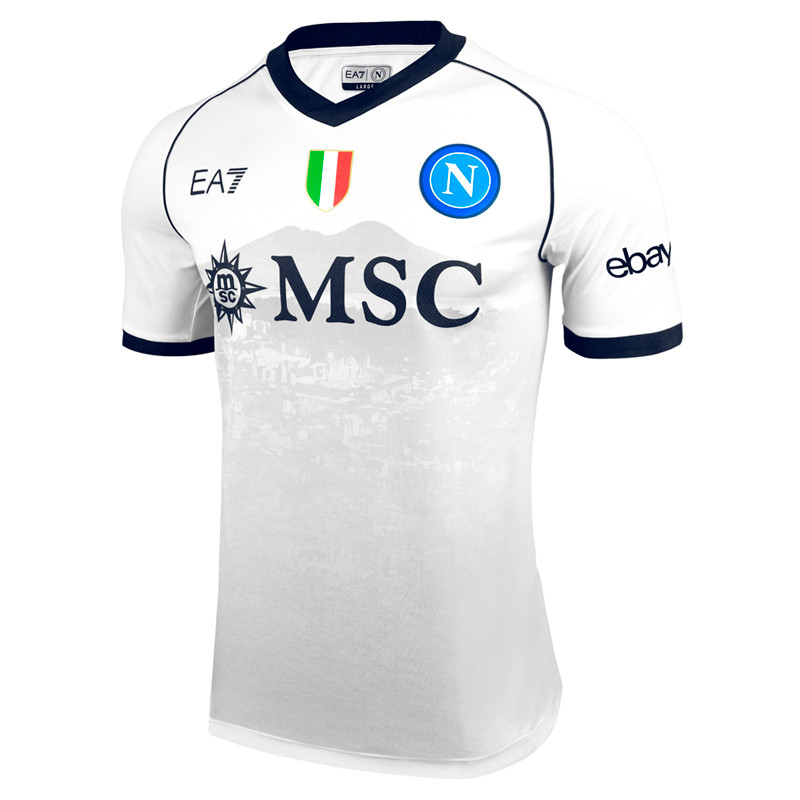 MAILLOT ENFANT NAPLES 2023 2024 EXTERIEUR
