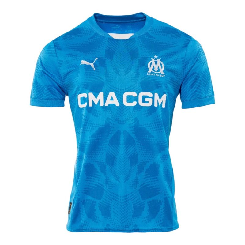 Maillot Enfant OM 2024 2025 Gardien Bleu