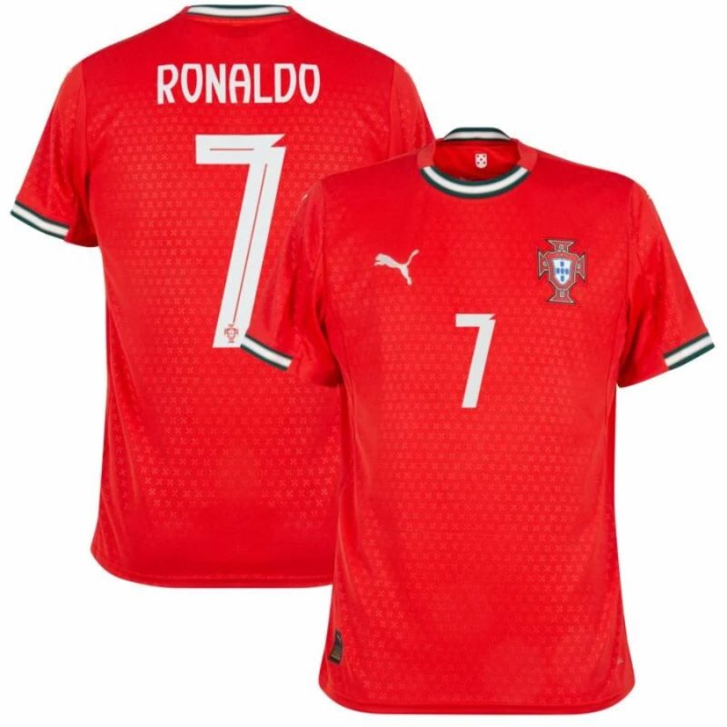 Maillot Enfant Portugal Domicile 2025 2026 Ronaldo Maillot Enfant Portugal Domicile 2025 2026 Ronaldo