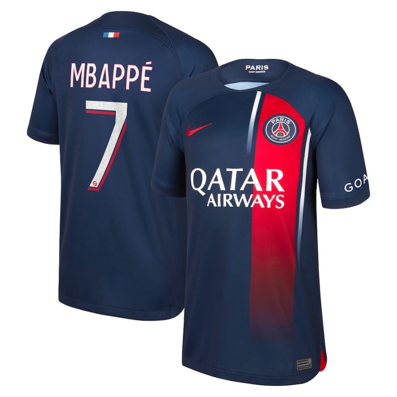 Maillot Enfant PSG Domicile 2023 2024 Mbappe