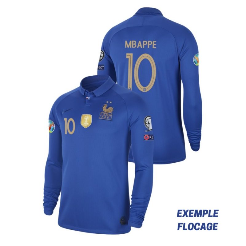 Maillot Equipe de France Centenaire Manches Longues