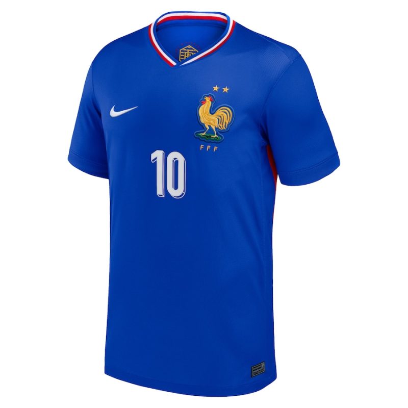 Maillot Equipe de France Domicile 2024 2025 Mbappe