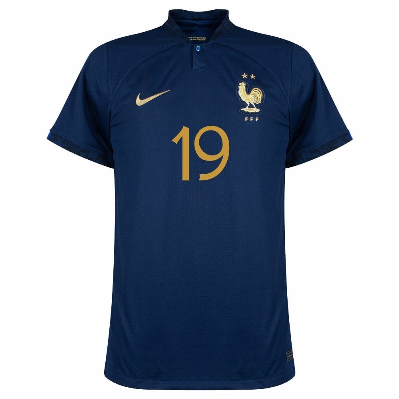 MAILLOT EQUIPE DE FRANCE DOMICILE COUPE DU MONDE 2022 BENZEMA