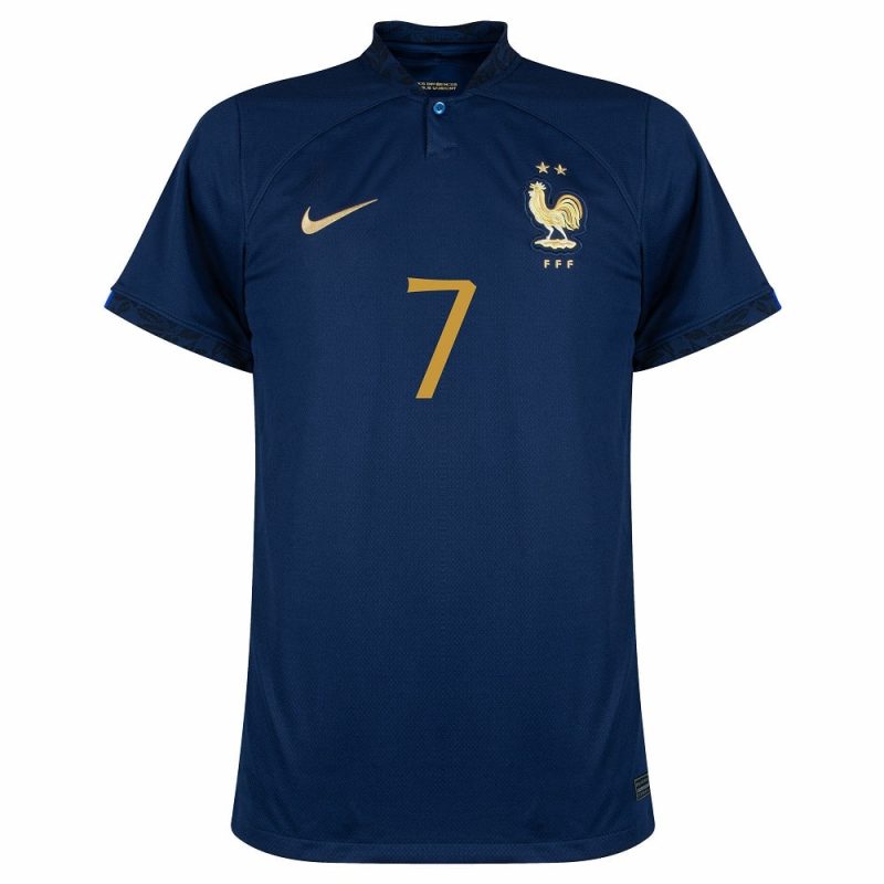 MAILLOT EQUIPE DE FRANCE DOMICILE COUPE DU MONDE 2022 GRIEZMANN