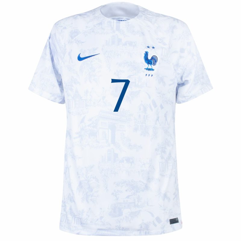MAILLOT EQUIPE DE FRANCE EXTERIEUR COUPE DU MONDE 2022 GRIEZMANN
