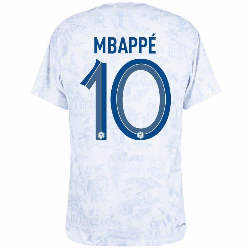 MAILLOT EQUIPE DE FRANCE EXTERIEUR COUPE DU MONDE 2022 MBAPPE