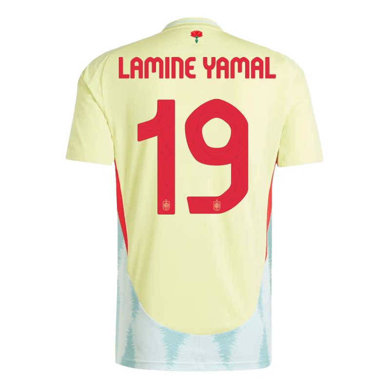 Maillot Espagne Exterieur 2024 2025 Lamine Yamal