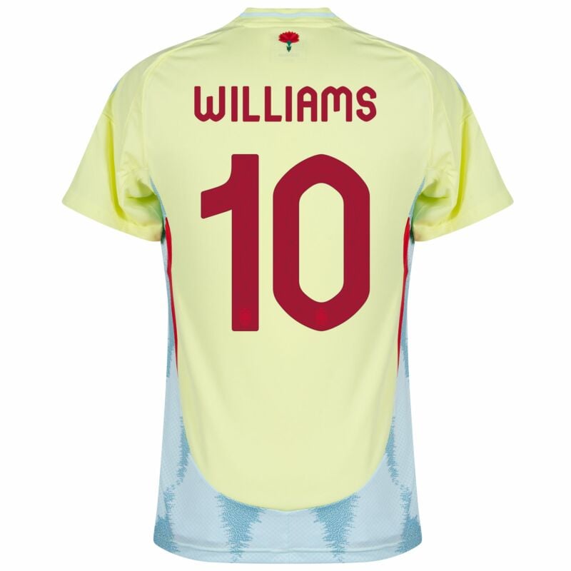 Maillot Espagne Exterieur 2024 2025 Williams